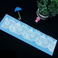 thumbnail image 3 of Yuarrent lindo molde de relieve encaje Fondant flores molde de silicona herramienta de decoración de pasteles de boda molde de pastel lindo Color al azar Herramientas y accesorios para hornear Yuarrent JJ25155-00, 3 of 6