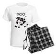 thumbnail image 4 of CafePress - Moocow Pajamas - Women's Short Sleeve Print T-Shirt and Pants Light Cotton Pajama Set, 4 of 7