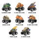 thumbnail image 3 of Coches Dinosaurios Juguetes 8pz Malubero  Multicolor, 3 of 5
