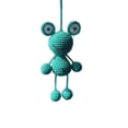 thumbnail image 1 of BKRE Hand Crocheted Cute Little Animal Figurine Pendants For And Rearview, 1 of 6