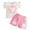 Pink toddler outfit jhte2, variant on Baby Clothes For Girls Toddler Girl Clothes 3T Toddler Baby Girls Summer Clothes Short Sleeve T-Shirt Tops Short Sets Cute Outfits