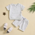 thumbnail image 2 of Sngxgn Baby Girls Toddler Sweater Knit Top and Cropped Pant Set(Grey,18M), 2 of 7
