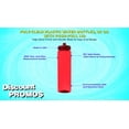 thumbnail image 3 of 10 Poly-Clear Plastic Water Bottles Set, 32 oz. - Durable, Leak-Resistant, Push-Pull Lids - Trans Red, 3 of 5