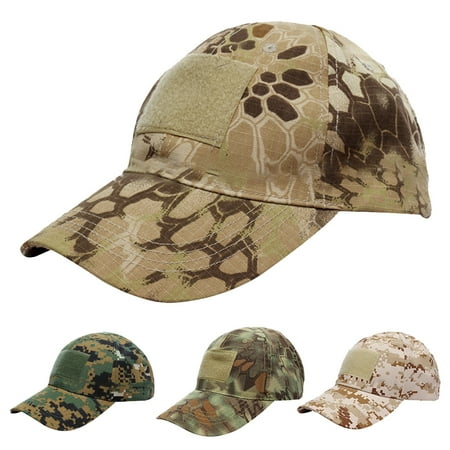 SPRING PARK Men Women Camo Cap Baseball Casquette Camouflage Hats for Hunting Fishing Outdoor Activities