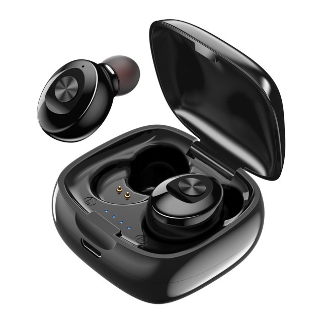 Tmvgtek Auriculares Inalámbricos Tws Hifi Upgrade Bluetooth-Compatible 5.0 Xg12 (Negro)