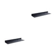 thumbnail image 1 of Yuarrent Estante de pared de Metal repisa cocina baño estante de almacenamiento espejo estantes de ducha soporte multifunción organizador 50cm 2piezas, 1 of 6