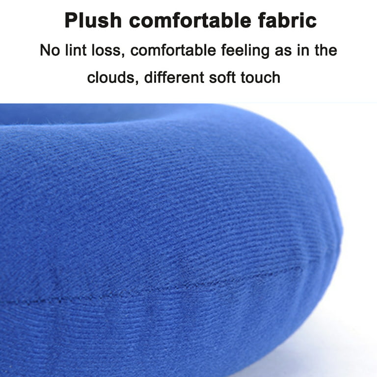 Afoxsos Blue Donut Seat Foam Cushion Pillow Helps Ease Tailbone Pain,  Hemorrhoid, Bed Sore, Pregnancy etc. SNSA04-2IN016 - The Home Depot