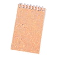 thumbnail image 5 of Twin-Wire Binding Notepads 20 Sheet Unlined Pocket Notepads Wirebound Sketchbook with Sequins Covers for Writing Drawing, 5 of 7