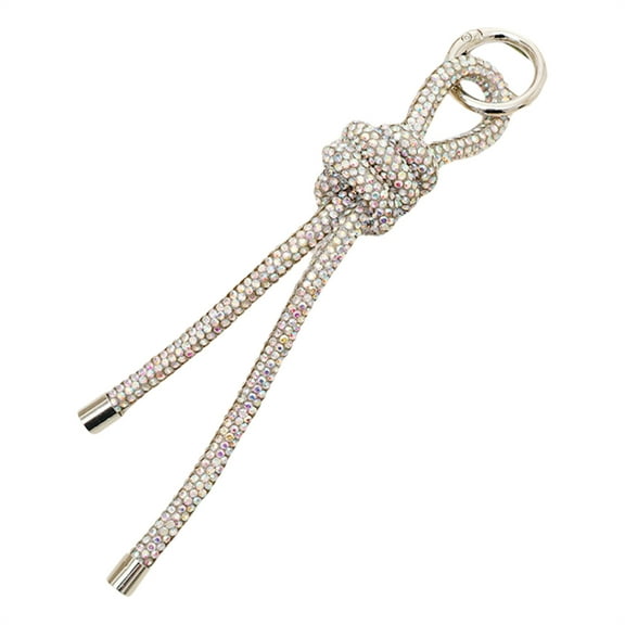 Necvior Sparkling Phone Strap Stylish Rhinestones Keychain for Women Elegant Women Bag Charm Accessory for Handbag