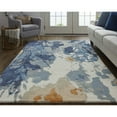 thumbnail image 2 of Feizy Dafney Transitional Floral & Botanical, Blue, 10' x 14' Area Rug Sheen Fade Resistant Easy Care Casual Watercolor Floor Rug for Living room Bedroom, 2 of 8