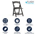 thumbnail image 2 of Flash Furniture Hercules Series  Black Resin Folding Chair, 2 of 9