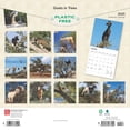 thumbnail image 2 of Goats in Trees 2025 12 X 24 Inch Monthly Square Wall Calendar Plastic-Free (Wall), 2 of 9