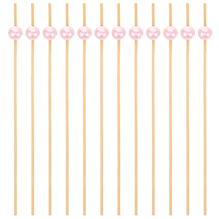 

NUOLUX 12pcs Cocktail Pick Cocktail Skewer Long Toothpick Drink Cocktail Decoration