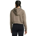 thumbnail image 2 of Women's Under Armour Rival Fleece Crop Full-Zip Hoodie Color: Cardinal Size: MEDIUM, 2 of 4