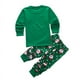 thumbnail image 3 of Conjunto de pijamas para chico, ropa para bebé, ropa de dormir para niña, ropa de dormir para niños, pijamas navideños de Papá Noel, conjunto de ropa de algodón 2-7T, 3 of 4