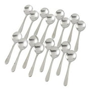 Stainless Steel Soup Spoons: Set of 16