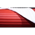 thumbnail image 7 of Pleated Marine Vinyl Upholstery Fabric  Bright Red 54" Wide By 15 Yards Boat Auto, 7 of 7