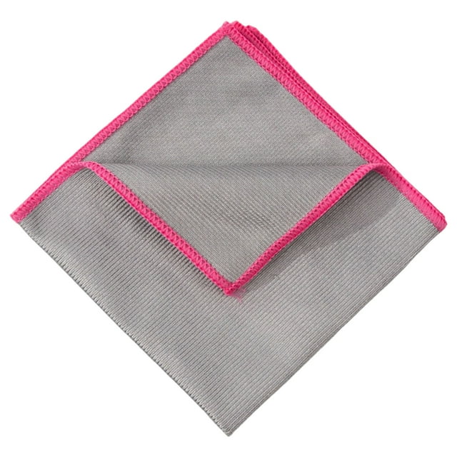 Barhoo Chiffon de Nettoyage en Microfibre pour Verre - Chiffons de Nettoyage Sans Traces pour Laver, Chiffon de Polissage en Microfibre Sans Peluches pour Verres et Fenêtres - Chiffons de Nettoyage Réutilisables