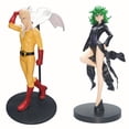 thumbnail image 1 of Saitama/Tatsumaki-figura de acción de One Punch Man, conjunto de 2 unids/set, colección de muñecos Gong Bohan LED, 1 of 2