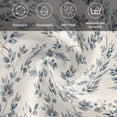 thumbnail image 6 of Navy Blue Leaves Cloth Napkins, Vintage Summer Botanical Farmhouse Rustic Washable and Reusable Dinner Napkins Set of 2, Table Napkin for Kitchen Party Birthday Wedding Hotel Housewarming 20"x20", 6 of 9