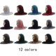 thumbnail image 2 of Girls Kids Mu Hijab Islamic Arab Scarf Shawls No Decoration Soft And Stretch For 7 To 12 Years Old Girls, 2 of 5