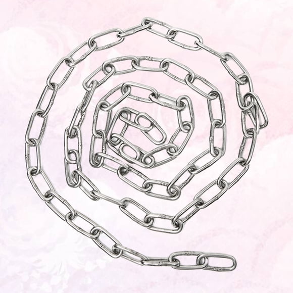 UPGRATOR 1PC Stainless Steel Dog Chain for Yard Use for Pet Owners
