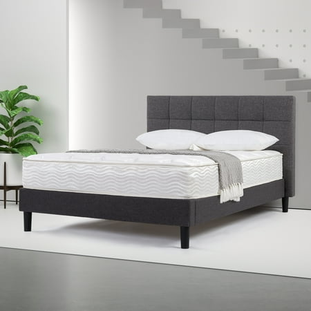 Hybrid Tea Collection - Slumber 1 - 10 Inch by Zinus Spring Support Mattress with Green Tea Foam Comfort Layer