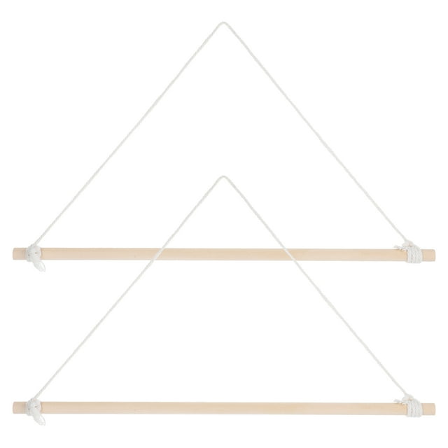 Kit de 2 mástiles de madera para bandera de jardín, soporte ajustable para colgar banderas y pancartas, para exteriores, patio, jardín, etc