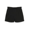 thumbnail image 2 of Wonder Nation Girls Kid Tough Knit Shorts, 3-Pack, Sizes 4-18 & Plus, 2 of 6