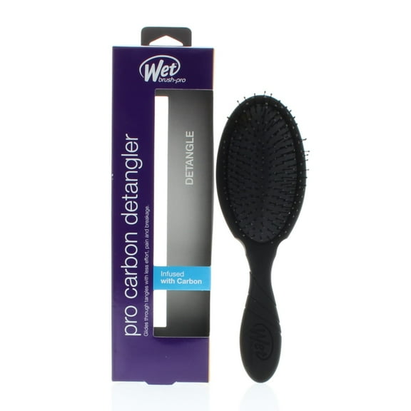 Wet Brush Pro Carbon Detangler Model# BWP830CRBL