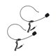 thumbnail image 4 of IDEANATEGRATE 2Ud Micrófono De Diadema Para Y Amplificador Con Ajustable Negro, 4 of 8