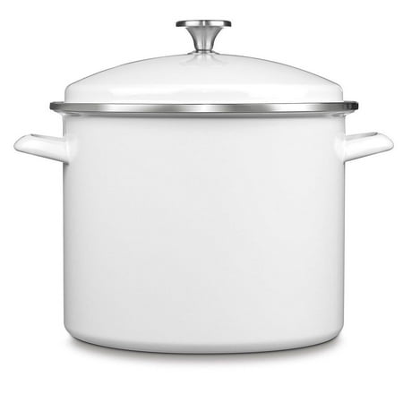 - Cuisinart 12 Quart Stockpot with Insert -Color white