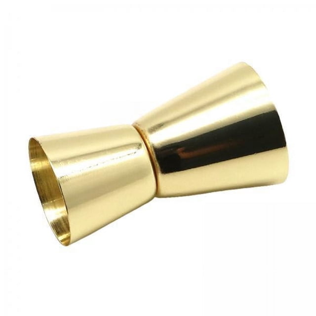 Jigger Doble De 5x15ml/30ml Que Mide Los Clubes Elegantes Jigger De Fiesta Dorado