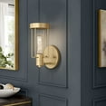 thumbnail image 3 of Designers Fountain Tafo 1 Light Golden Mist Wall Sconce Light, D273M-WS-GM, 3 of 4
