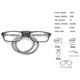 thumbnail image 5 of Reading Glasses High-grade Tr Magnetic Absorption Hanging Neck Funky Readers Glasses, 5 of 5