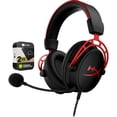 thumbnail image 1 of Auriculares para juegos HyperX Cloud Alpha negro/rojo con 2 años de protección, 1 of 9