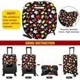 thumbnail image 3 of Luggage Cover Protector Travel Suitcase Covers Protective Skin for Carry On Baggage Fit 22-24 Inch Luggage, 3 of 6