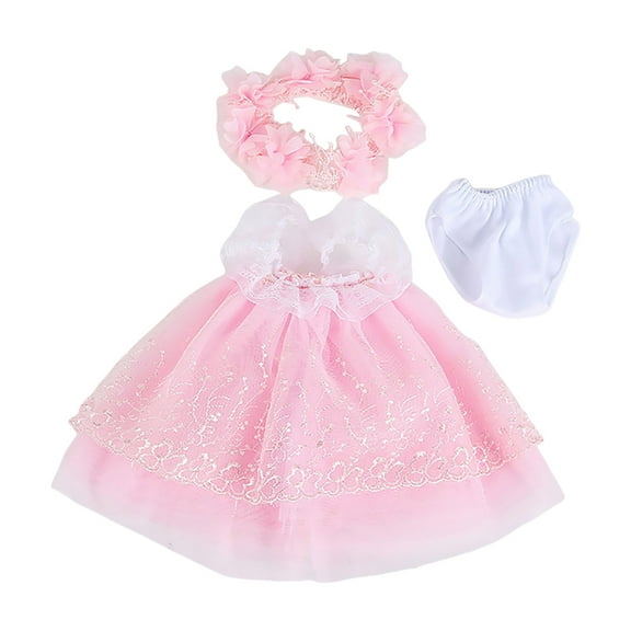 18 inch Doll Clothes Accessories -6Pcs Different Princess Gift Fits All 18 inch American Doll Clothes