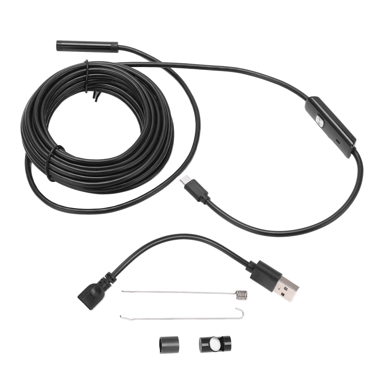 AN97‑8 8mm Mobile Phone Endoscope 6LED Waterproof Facility Inspection ...