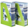 thumbnail image 3 of Acrimet Magazine File Holder, Durable Rack, Space-Saving Organizer (Plastic) (Green Citrus Color) (2 Pack), 3 of 8