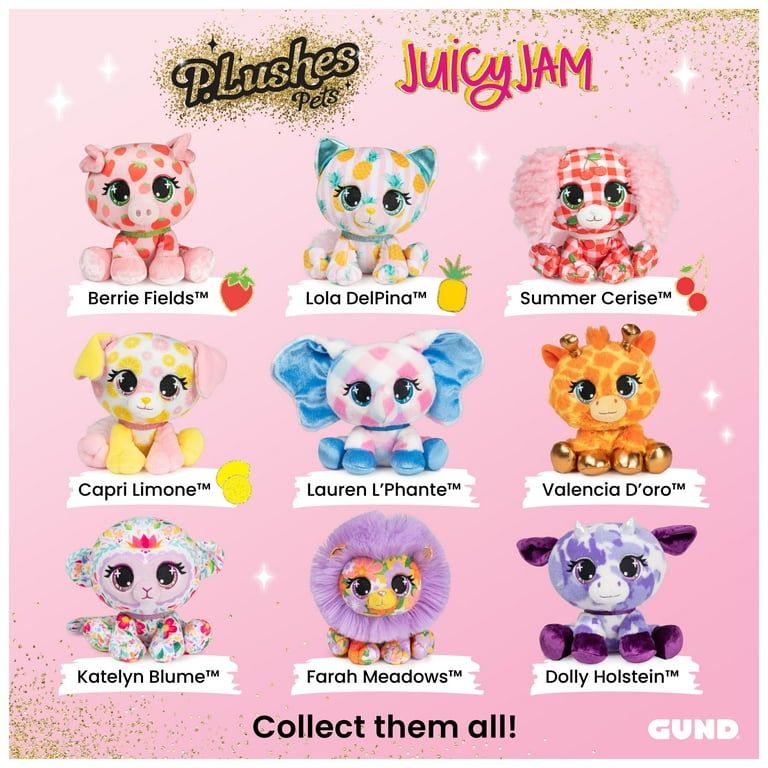 GUND P.Lushes Pets Juicy Jam Collection, Valencia Doro Giraffe