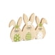 thumbnail image 2 of Moyic Adornos de conejo de Pascua, decoraciones de para fiestas en casa, regalos, artesanal, suministros de mesa, estatua de Kits de decoración para fiestas, 2 of 6