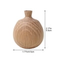 thumbnail image 4 of vlrwzc Rustic Wooden Vase Table Flower Stand Vase Ornament Handmade Vase Decor For Dinner Parties Home Holidays And Wedding, 4 of 7