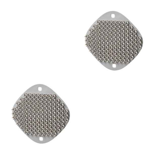 Ounissouiy Cepillo de limpieza Cocina Lavavajillas Depurador Hogar Almohadilla de fregado Gris Gris 2Conjunto