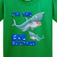 thumbnail image 4 of Inktastic I'm the Big Brother Shark Youth T-Shirt, 4 of 5