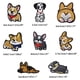 thumbnail image 4 of 16 Piezas Lindos Parches de Perro para Ropa, Bordado con , Apliques de Decoración Bordados para Coser con Plancha para Ropa, 4 of 5