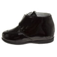 thumbnail image 2 of Josmo Shoes Toddler Boys Straps Dress Shoes, Black Patent, Size: 3, 2 of 8