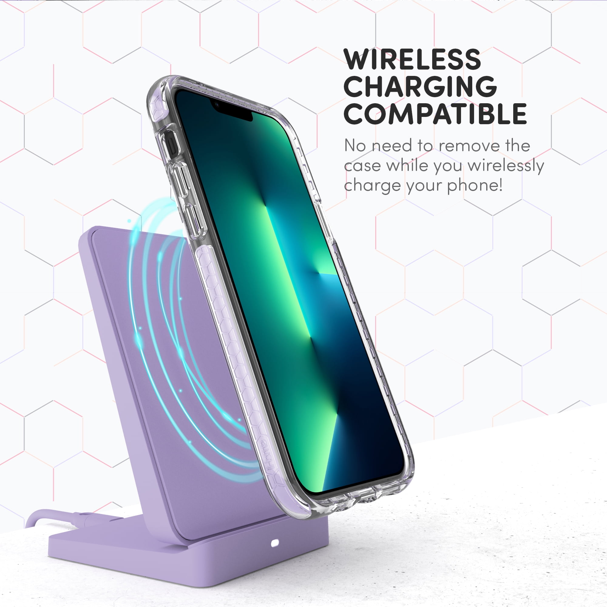 iHome Velo Silicone Impact Case for iPhone 11/XR, Lavender