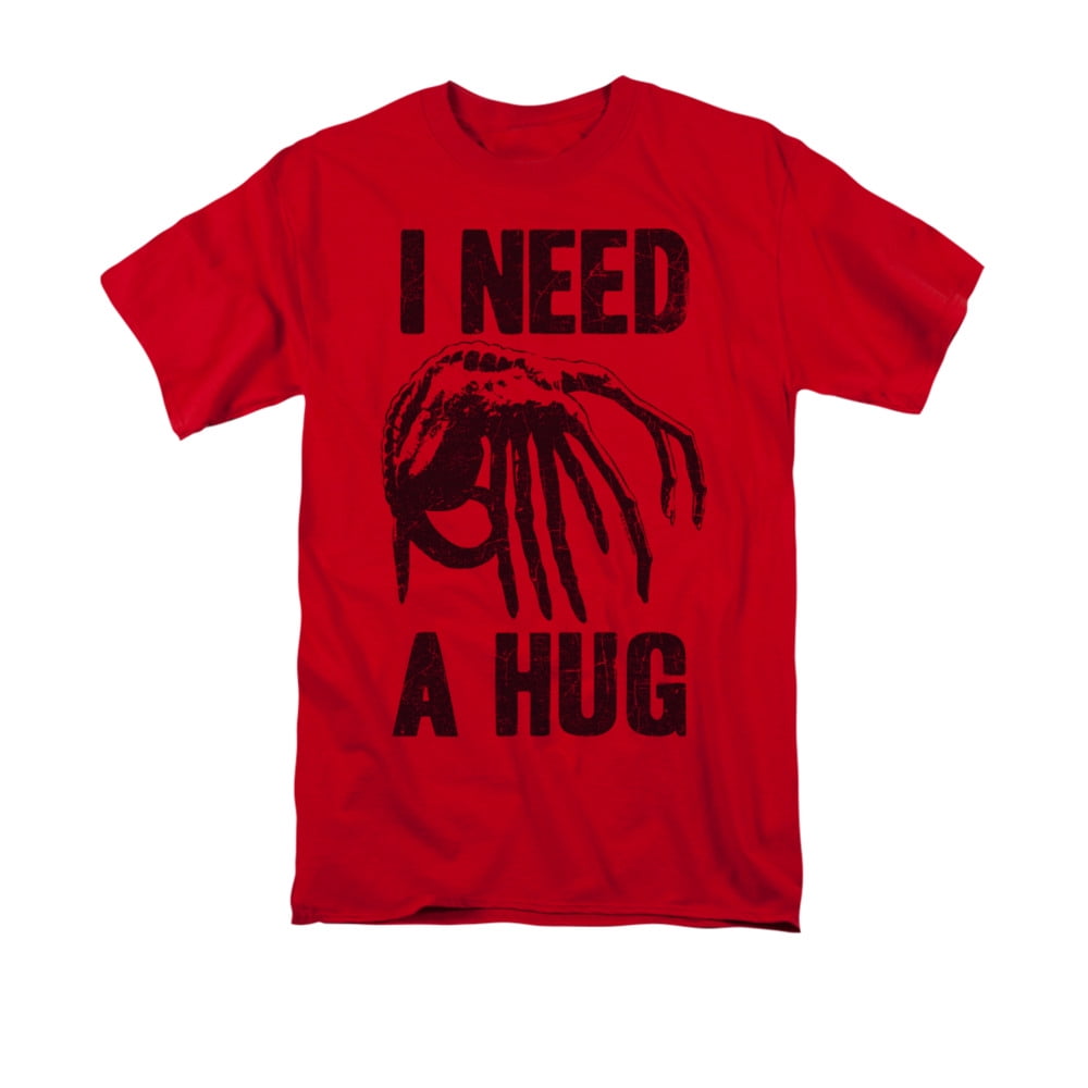 Alien 1979 Sci Fi Horror Movie Distressed I Need A Hug Claws Adult T Shirt