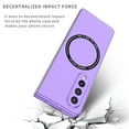 thumbnail image 2 of Allytech Magntic Case for Samsung Galaxy Z Fold 3, Compatible with Magsafe Wireless Charging Support Drop Proof Anti-Scratch Shockproof Slim Case Cover for Samsung Galaxy Z Fold 3 - Purple, 2 of 9